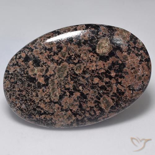 34.17ct Natural Multicolorido Obsidiana, oval, Opaco