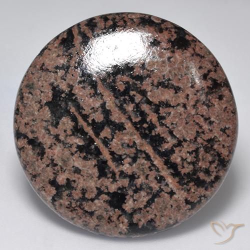 Obsidiana Multicolorido Natural 31.00ct, Redondo, Opaco