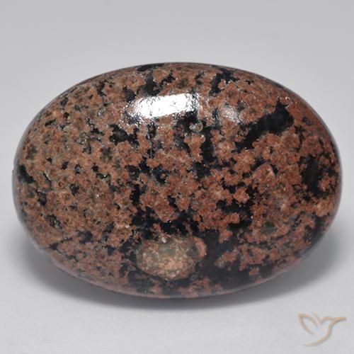 22.85ct Natural Multicolorido Obsidiana, oval, Opaco