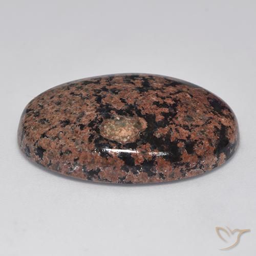 Obsidiana Multicolorido Natural 22.85ct, oval, Opaco