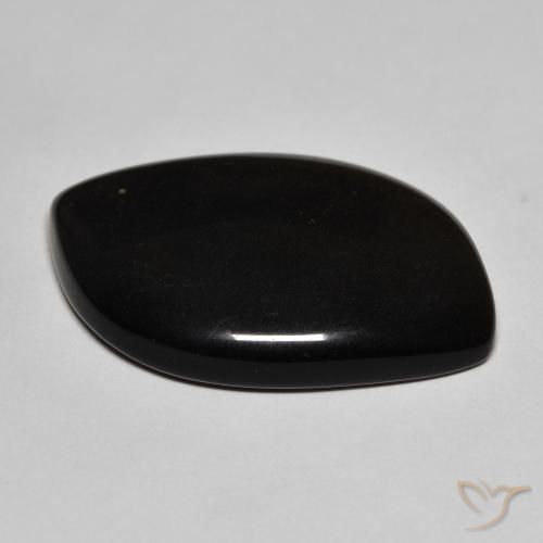Obsidiana Preto com brilho dourado Natural 17.74ct, Chique, Opaco