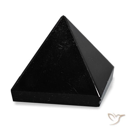 Obsidiana Preto com linhas cinza Natural 80.17ct, Quadrado, Opaco