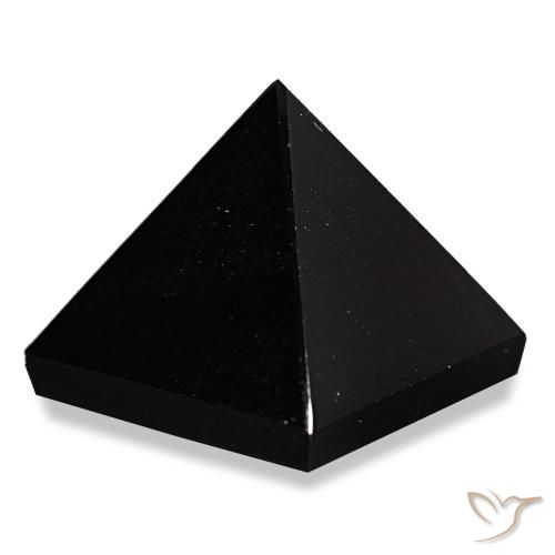 Obsidiana Preto com linhas cinza Natural 80.17ct, Quadrado, Opaco