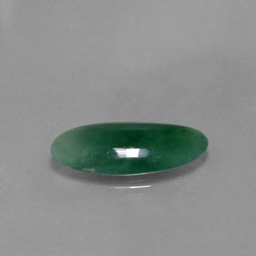 Jade de onfacita verde natural 3,52ct, forma extravagante, translúcido