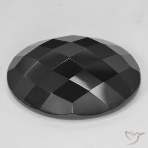 28.87ct Natural Preto Ônix, oval, Opaco, Photo A