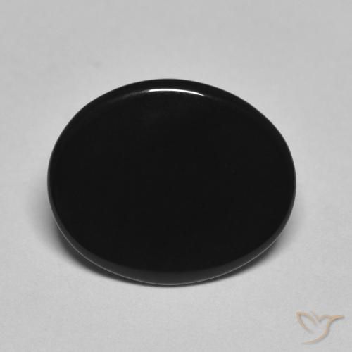 4.16ct Natural Preto Ônix, oval, Opaco