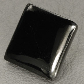 Ônix Preto Natural 23.46ct, baguete, Opaco
