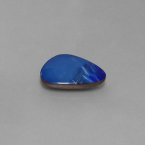 Dupleto de opala multicolorido natural 2,88ct, forma extravagante, opaco