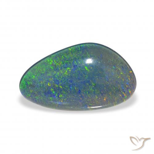 3.23ct Multicolorido Opala Triplet, Chique, Opaco