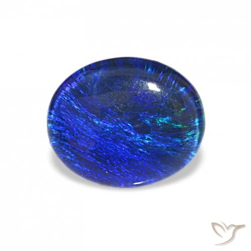 3.21ct Multicolorido Opala Triplet, oval, Opaco