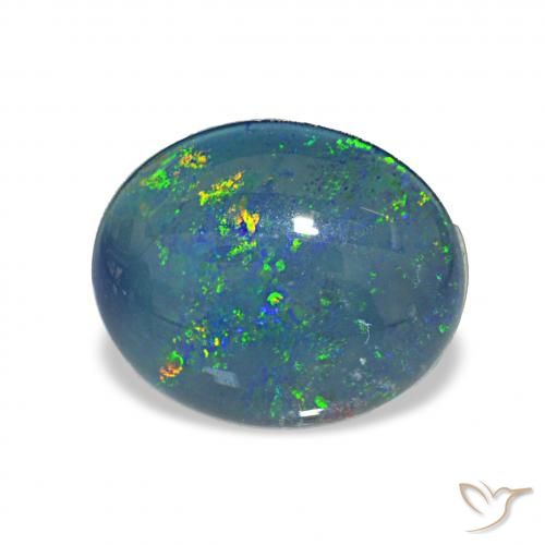 2.93ct Multicolorido Opala Triplet, oval, Opaco