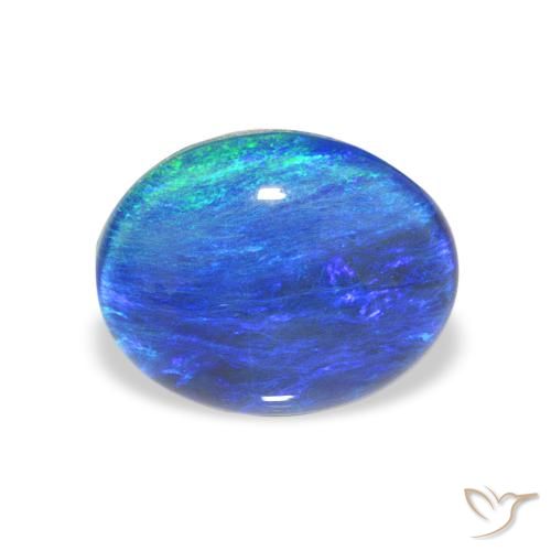 2.79ct Natural Multicolorido Opala Triplet, oval, Opaco