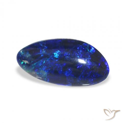 Opala Triplet Multicolorido Natural 3.53ct, Chique, Opaco