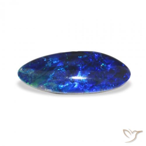 Opala Triplet Multicolorido Natural 3.53ct, Chique, Opaco