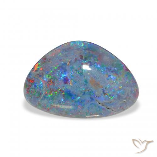 4.35ct Natural Multicolorido Opala Triplet, Chique, Opaco