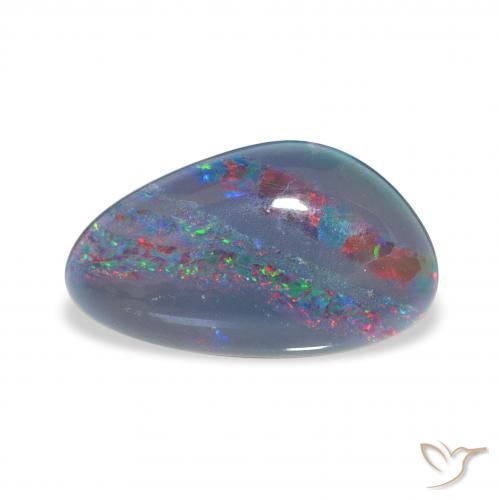 3.13ct Natural Multicolorido Opala Triplet, Chique, Opaco