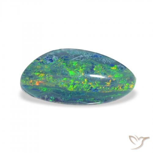 2.36ct Natural Multicolorido Opala Triplet, Chique, Opaco