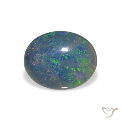2.11ct Natural Multicolorido Opala Triplet, oval, Opaco