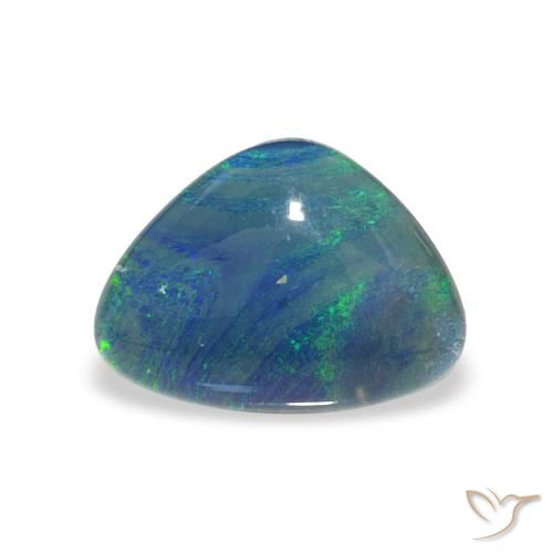 2.31ct Multicolorido Opala Triplet, Trilhão, Opaco