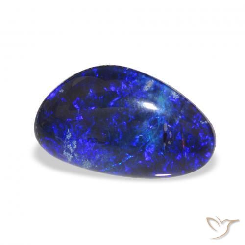Opala Triplet Multicolorido Natural 5.91ct, Chique, Opaco