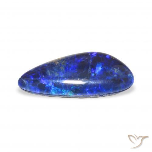 Opala Triplet Multicolorido Natural 4.10ct, Chique, Opaco