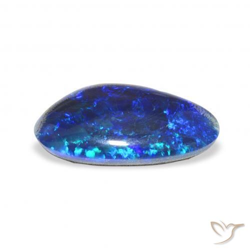 Opala Triplet Multicolorido Natural 4.67ct, Chique, Opaco