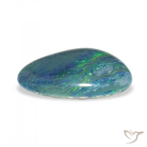 Opala Triplet Multicolorido Natural 3.26ct, Chique, Opaco