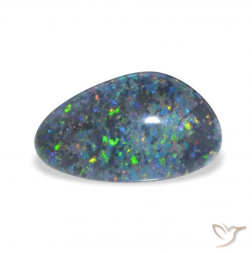 3.20ct Natural Multicolorido Opala Triplet, Chique, Opaco