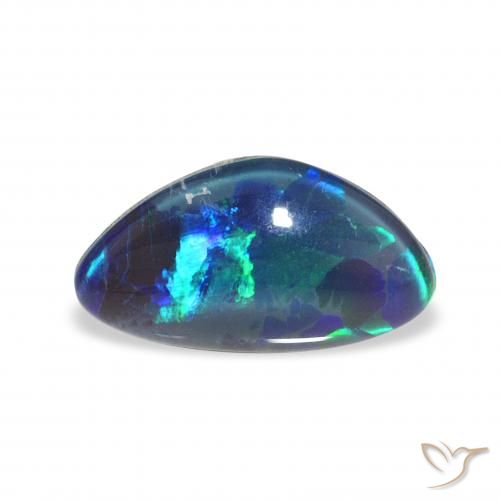 2.36ct Natural Multicolorido Opala Triplet, Chique, Opaco