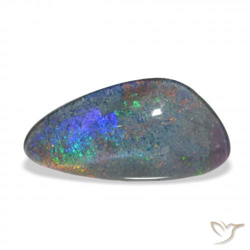 4.17ct Natural Multicolorido Opala Triplet, Chique, Opaco
