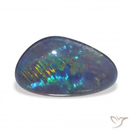 3.60ct Multicolorido Opala Triplet, Chique, Opaco