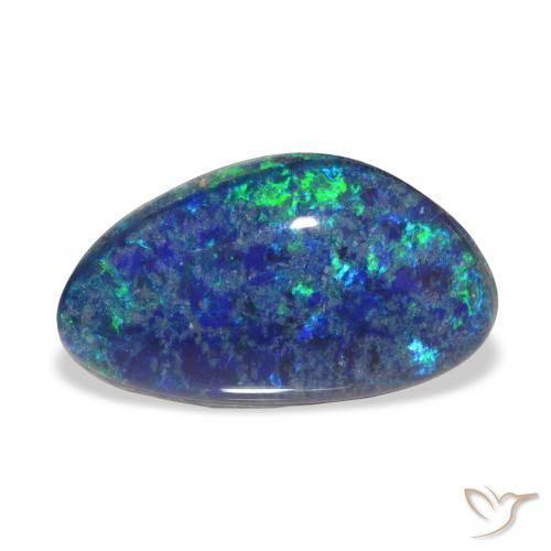 3.29ct Natural Multicolorido Opala Triplet, Chique, Opaco