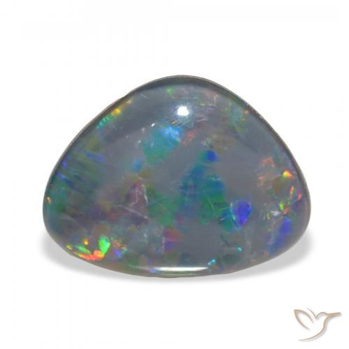 4.06ct Natural Multicolorido Opala Triplet, Chique, Opaco