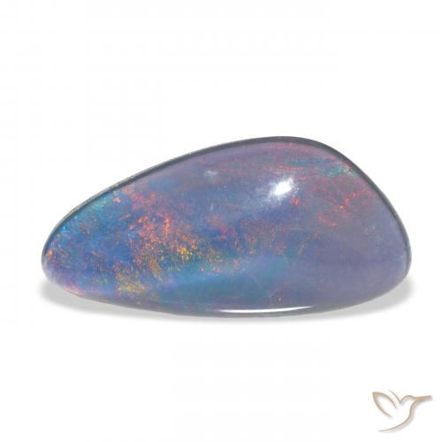 4.21ct Natural Multicolorido Opala Triplet, Chique, Opaco