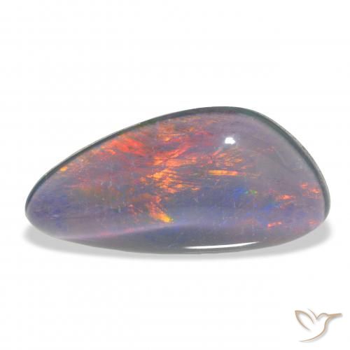 4.15ct Natural Multicolorido Opala Triplet, Chique, Opaco