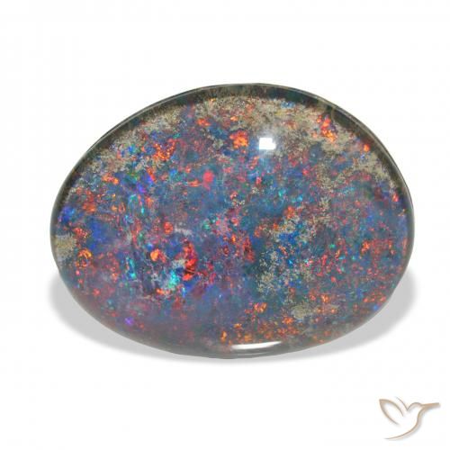 9.34ct Natural Multicolorido Opala Triplet, Chique, Opaco