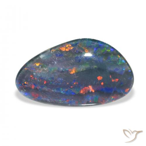 3.31ct Natural Multicolorido Opala Triplet, Chique, Opaco