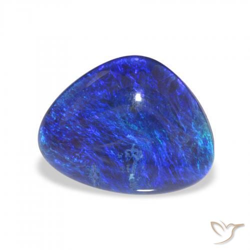 Opala Triplet Multicolorido Natural 4.20ct, Chique, Opaco