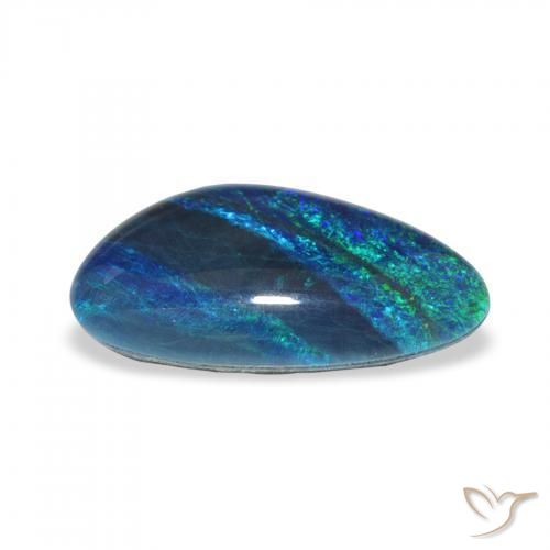 Opala Triplet Multicolorido Natural 3.22ct, Chique, Opaco