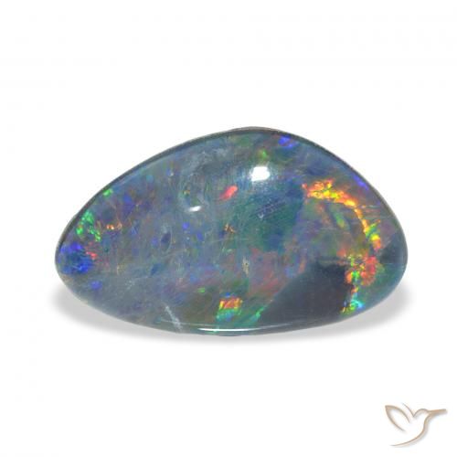 3.75ct Natural Multicolorido Opala Triplet, Chique, Opaco