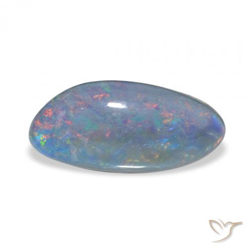 3.60ct Multicolorido Opala Triplet, Chique, Opaco