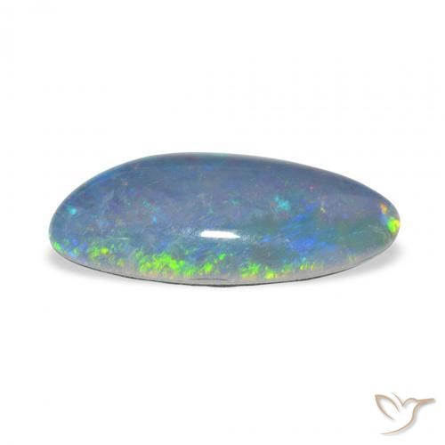 Opala Triplet Multicolorido Natural 3.60ct, Chique, Opaco