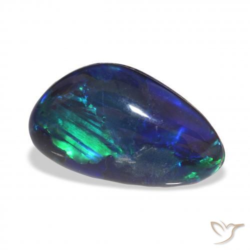 Opala Triplet Multicolorido Natural 3.77ct, Chique, Opaco