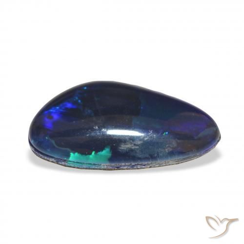 Opala Triplet Multicolorido Natural 3.77ct, Chique, Opaco