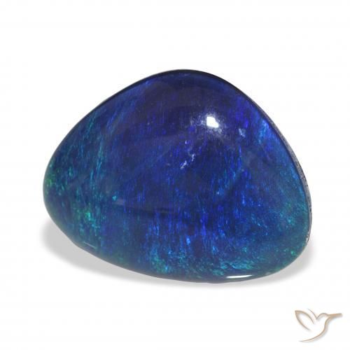Opala Triplet Multicolorido Natural 3.52ct, Chique, Opaco