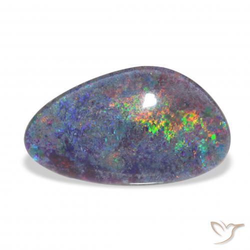 3.16ct Natural Multicolorido Opala Triplet, Chique, Opaco