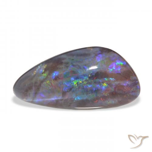 4.45ct Natural Multicolorido Opala Triplet, Chique, Opaco