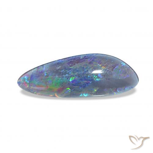 4.33ct Multicolorido Opala Triplet, Chique, Opaco