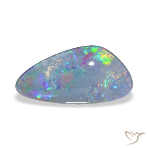 4.17ct Natural Multicolorido Opala Triplet, Chique, Opaco