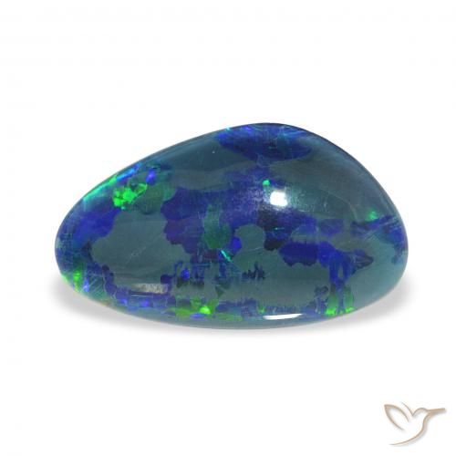 3.35ct Natural Multicolorido Opala Triplet, Chique, Opaco